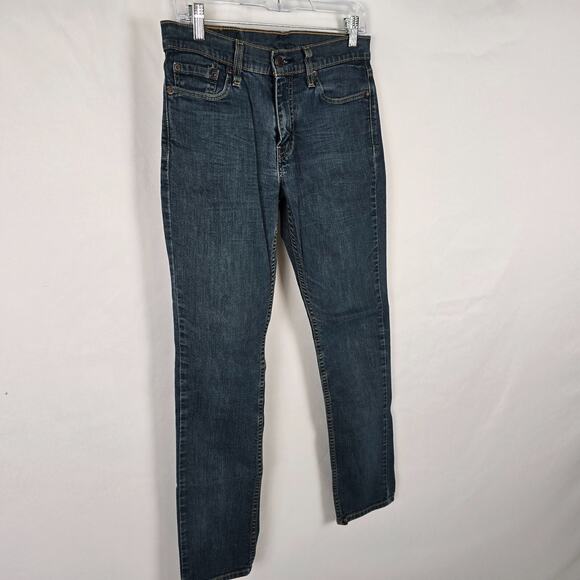 Levi's 511 Jeans Men's 30 x 32*** Blue Dark Wash Slim Fit - Picture 13 of 16